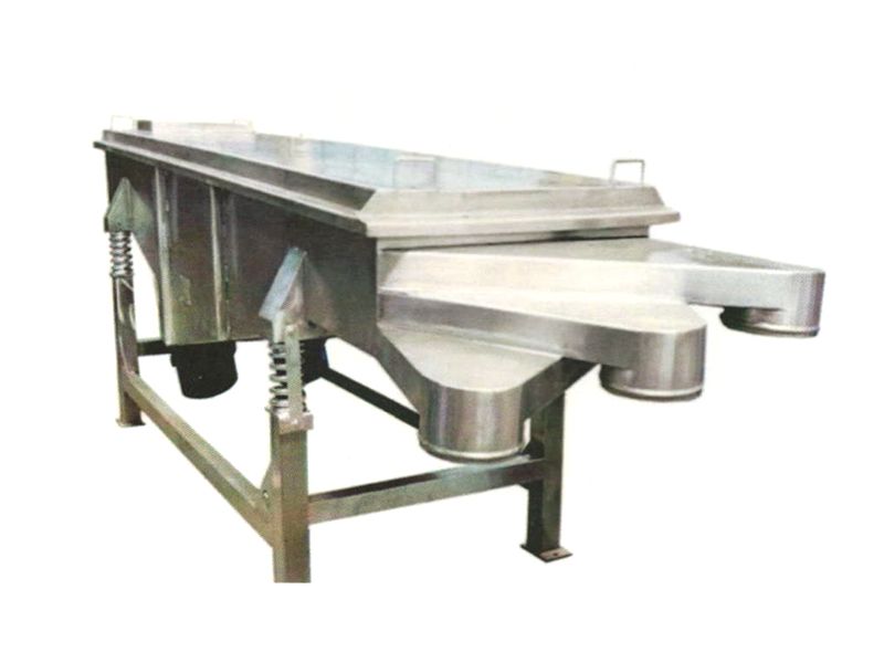 直線振動(dòng)篩物料跑偏的主要原因